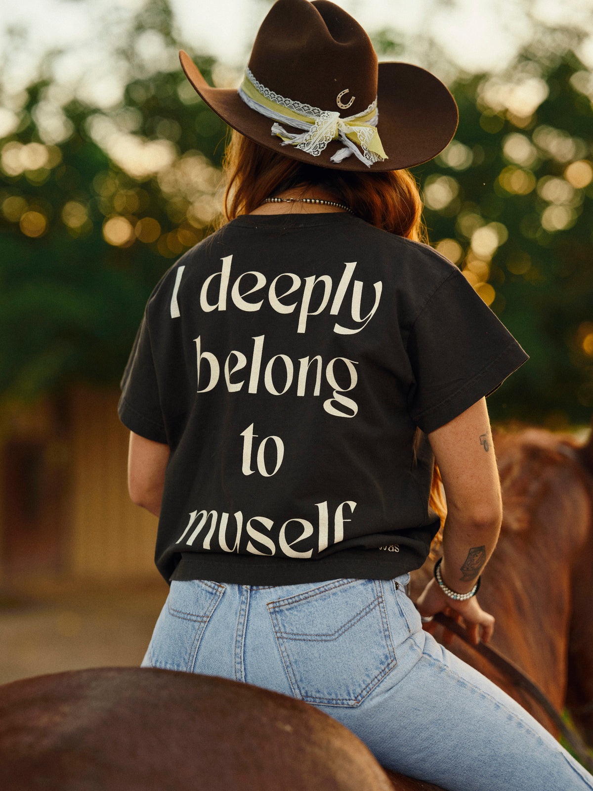 I Deeply Belong to Myself Boxy Tee